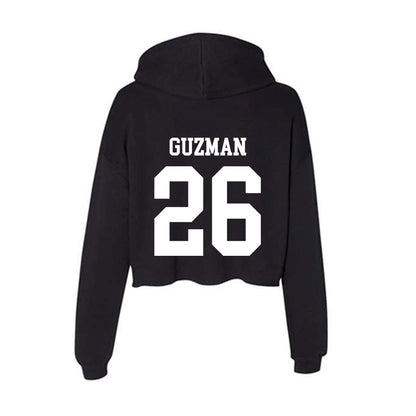 WTAMU - NCAA Softball : Tessia Guzman - Women's Crop Fleece Hoodie-1
