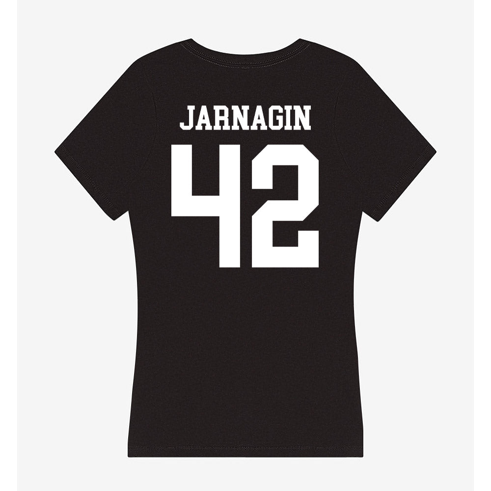 WTAMU - NCAA Football : Lucas Jarnagin - Women's V-Neck T-Shirt-1
