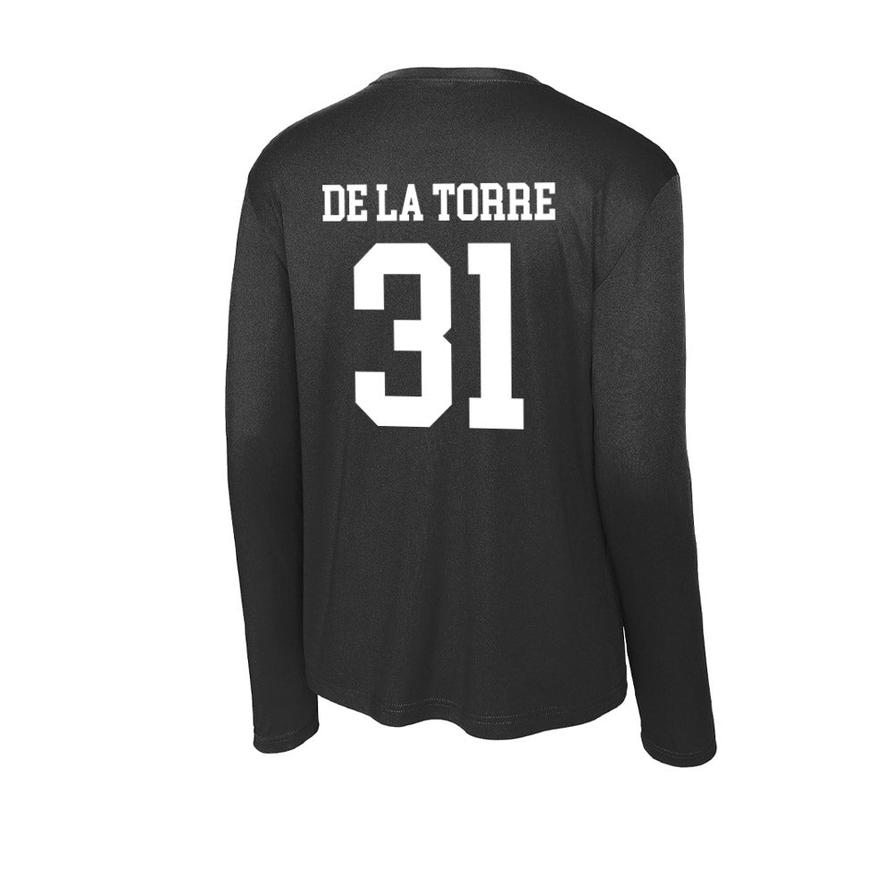 WTAMU - NCAA Men's Soccer : Antonio De La Torre - Activewear Long Sleeve T-Shirt-1