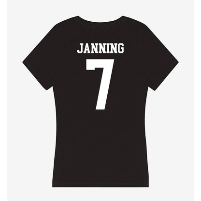 WTAMU - NCAA Softball : Brooke Janning - Women's V-Neck T-Shirt-1
