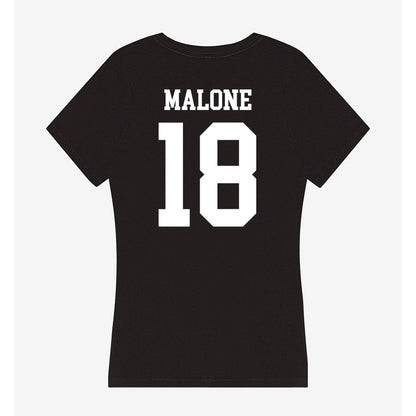 WTAMU - NCAA Women's Soccer : Bailey Malone - Women's V-Neck T-Shirt-1