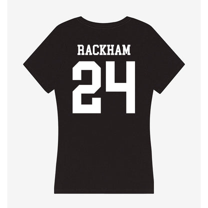WTAMU - NCAA Baseball : Zac Rackham - Women's V-Neck T-Shirt-1