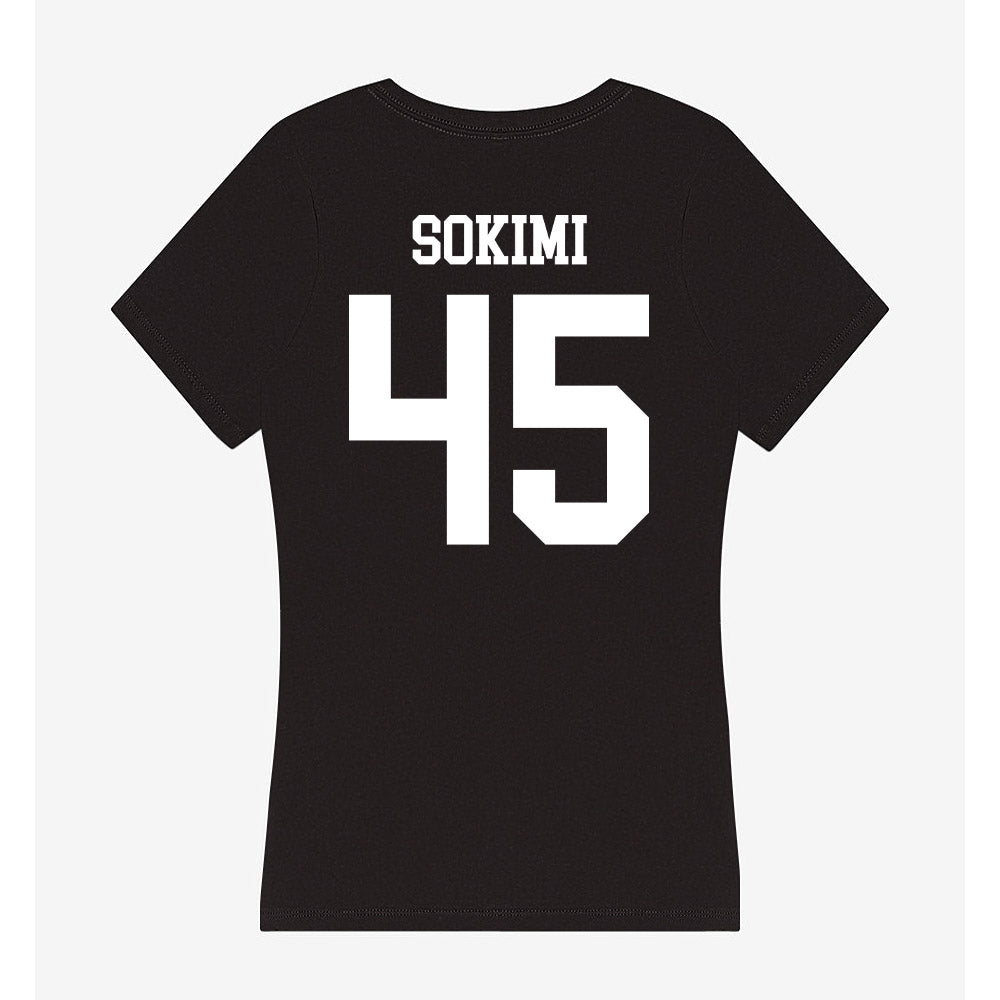 WTAMU - NCAA Football : Sosa Sokimi - Women's V-Neck T-Shirt-1