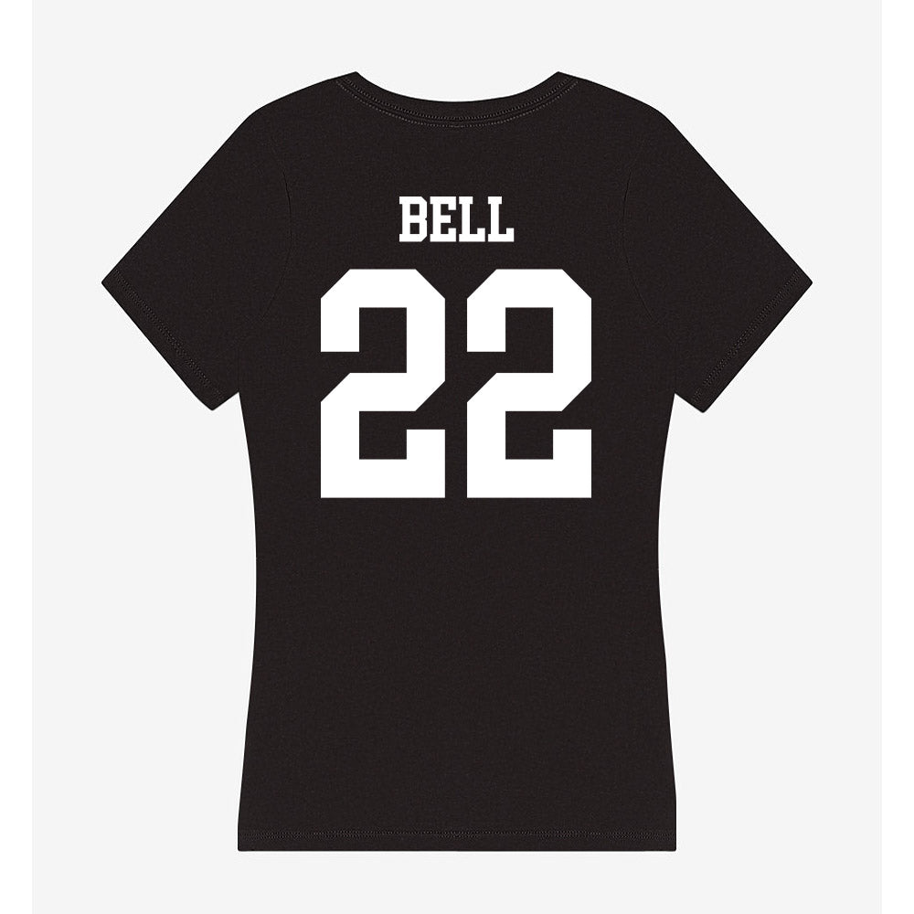 WTAMU - NCAA Women's Basketball : Taytum Bell - Women's V-Neck T-Shirt-1