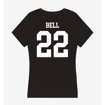 WTAMU - NCAA Women's Basketball : Taytum Bell - Women's V-Neck T-Shirt-1