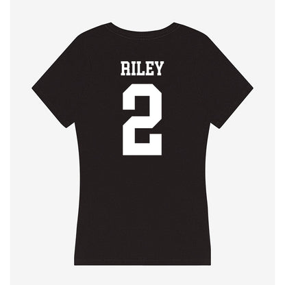 WTAMU - NCAA Men's Basketball : Dyson Riley - Women's V-Neck T-Shirt-1