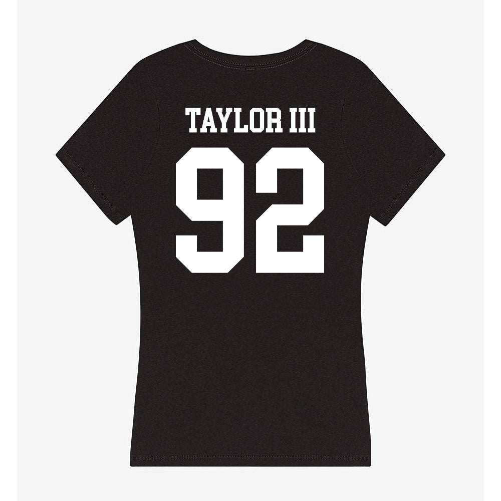 WTAMU - NCAA Football : Johnny Taylor III - Women's V-Neck T-Shirt-1