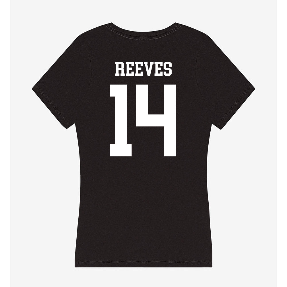 WTAMU - NCAA Men's Soccer : Delahmu Reeves - Women's V-Neck T-Shirt-1
