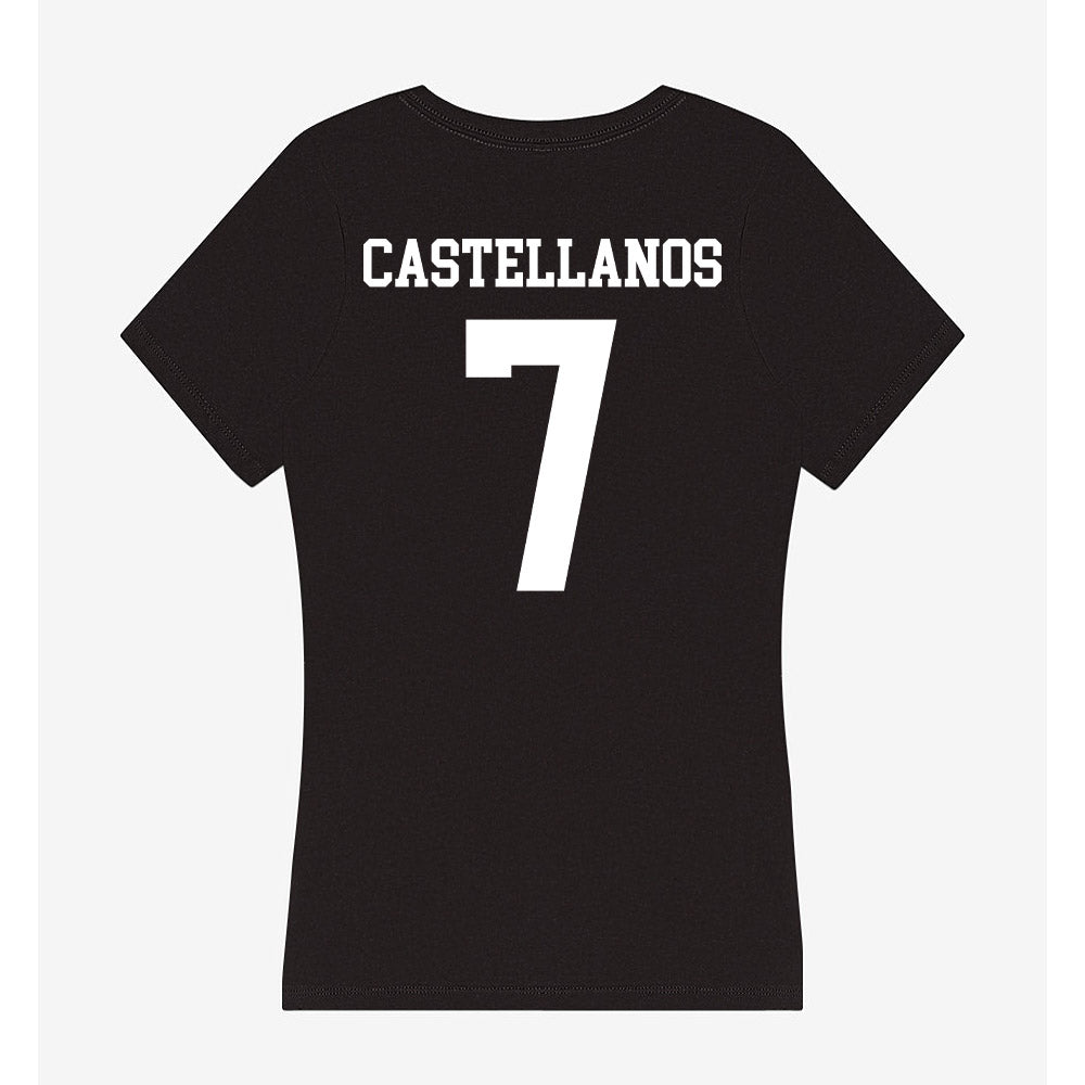 WTAMU - NCAA Baseball : Daniel Castellanos - Women's V-Neck T-Shirt-1