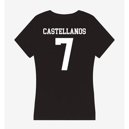 WTAMU - NCAA Baseball : Daniel Castellanos - Women's V-Neck T-Shirt-1