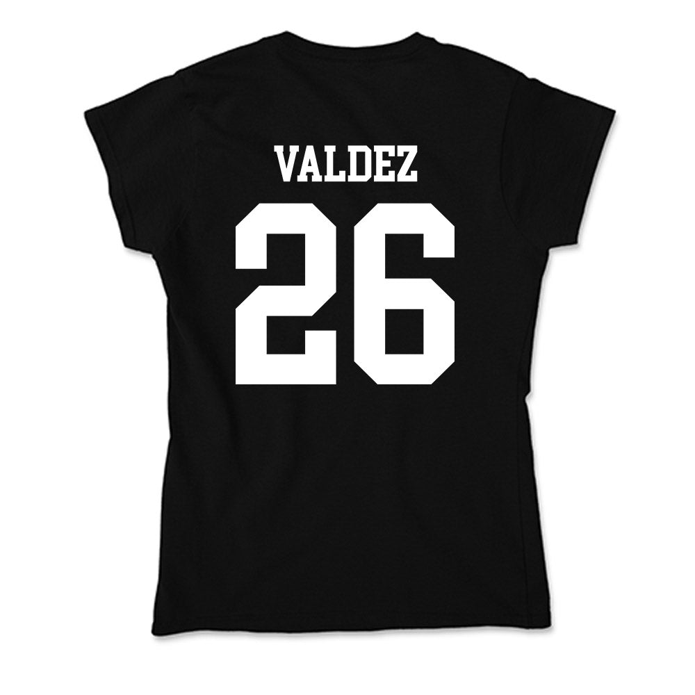 WTAMU - NCAA Women's Soccer : Mary Valdez - Soft Style Women’s T-Shirt-1