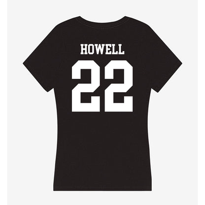 WTAMU - NCAA Softball : Abby Howell - Women's V-Neck T-Shirt-1