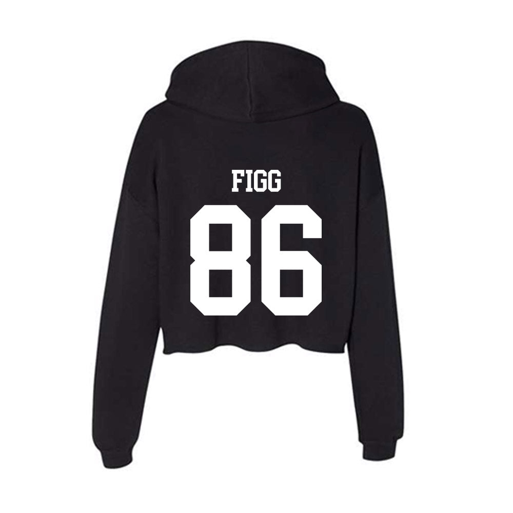 WTAMU - NCAA Football : Cade Figg - Women's Crop Fleece Hoodie-1