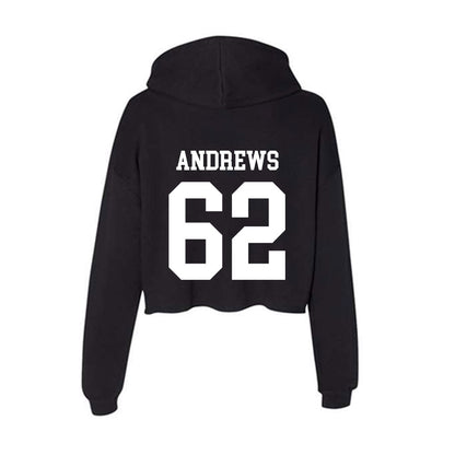 WTAMU - NCAA Football : Jackson Andrews - Women's Crop Fleece Hoodie-1