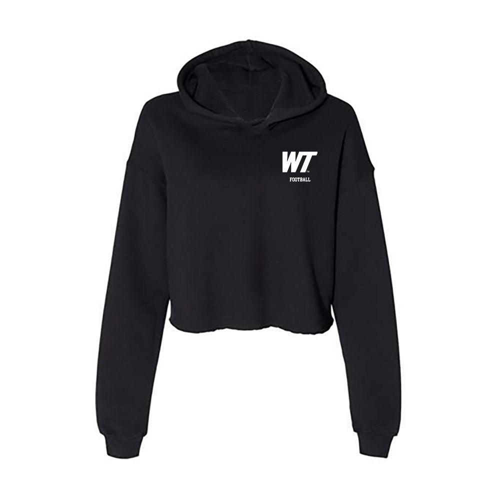WTAMU - NCAA Football : Hamin Milligan - Women's Crop Fleece Hooded Sweatshirt-0