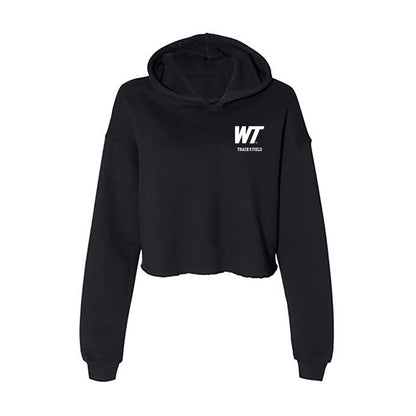 WTAMU - NCAA Men's Track & Field : Kember Briley - Women's Crop Fleece Hoodie-0