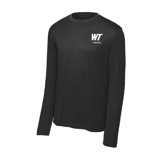 WTAMU - NCAA Men's Basketball : Ahamed Mohammed - Activewear Long Sleeve T-Shirt-0