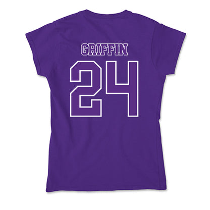Central Arkansas - NCAA Women's Basketball : Kamryn Griffin - Soft Style Women’s T-Shirt-1