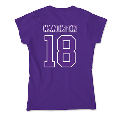Central Arkansas - NCAA Baseball : Denver Hamilton - Soft Style Women’s T-Shirt-1