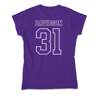 Central Arkansas - NCAA Football : Desmond Davidson - Soft Style Women’s T-Shirt-1