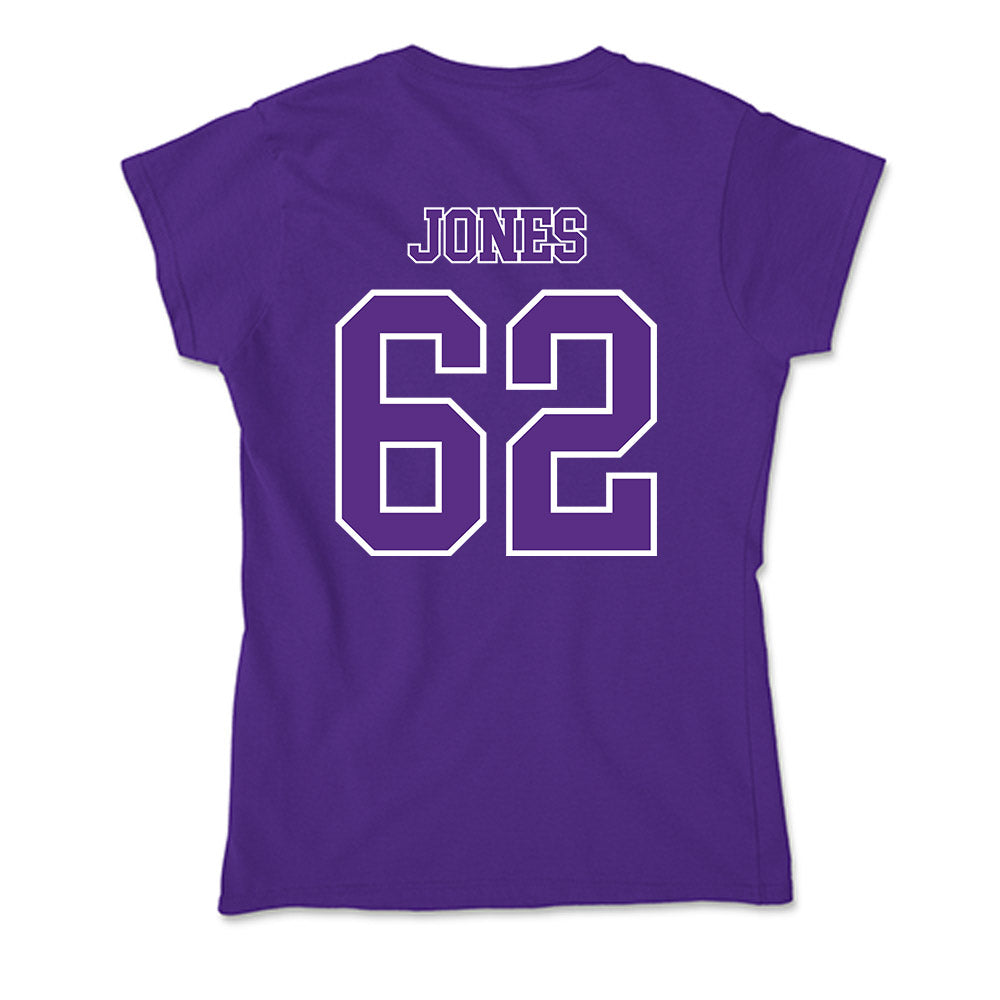 Central Arkansas - NCAA Football : Caleb Jones - Soft Style Women’s T-Shirt-1