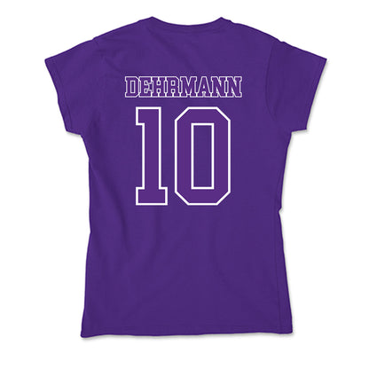 Central Arkansas - NCAA Men's Basketball : Owen Dehrmann - Soft Style Women’s T-Shirt-1