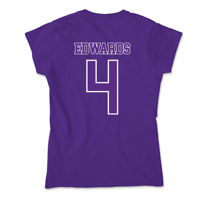 Central Arkansas - NCAA Football : Triston Edwards - Soft Style Women’s T-Shirt-1