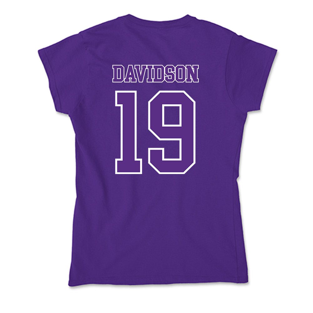 Central Arkansas - NCAA Football : Desmond Davidson - Soft Style Women’s T-Shirt-1