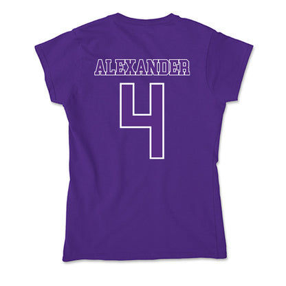 Central Arkansas - NCAA Baseball : Carter Alexander - Soft Style Women’s T-Shirt-1