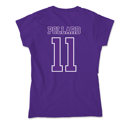 Central Arkansas - NCAA Football : Tyrell Pollard - Soft Style Women’s T-Shirt-1