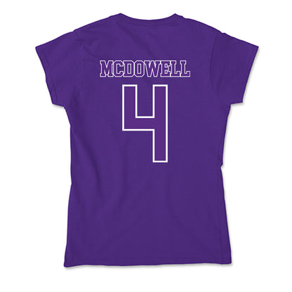 Central Arkansas - NCAA Football : Quentin McDowell - Soft Style Women’s T-Shirt-1