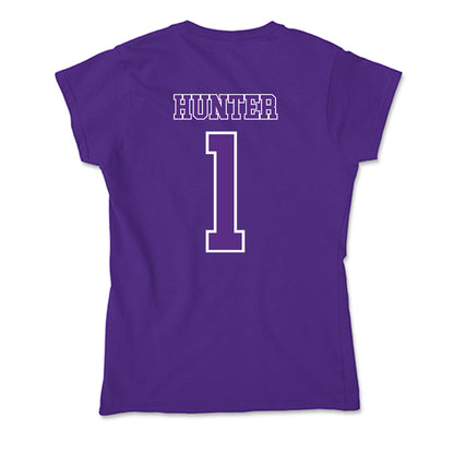 Central Arkansas - NCAA Men's Basketball : Camren Hunter - Soft Style Women’s T-Shirt-1