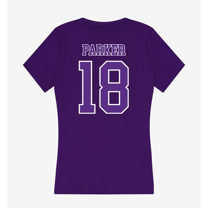 Central Arkansas - NCAA Softball : Reese Parker - Women's V-Neck T-Shirt-1