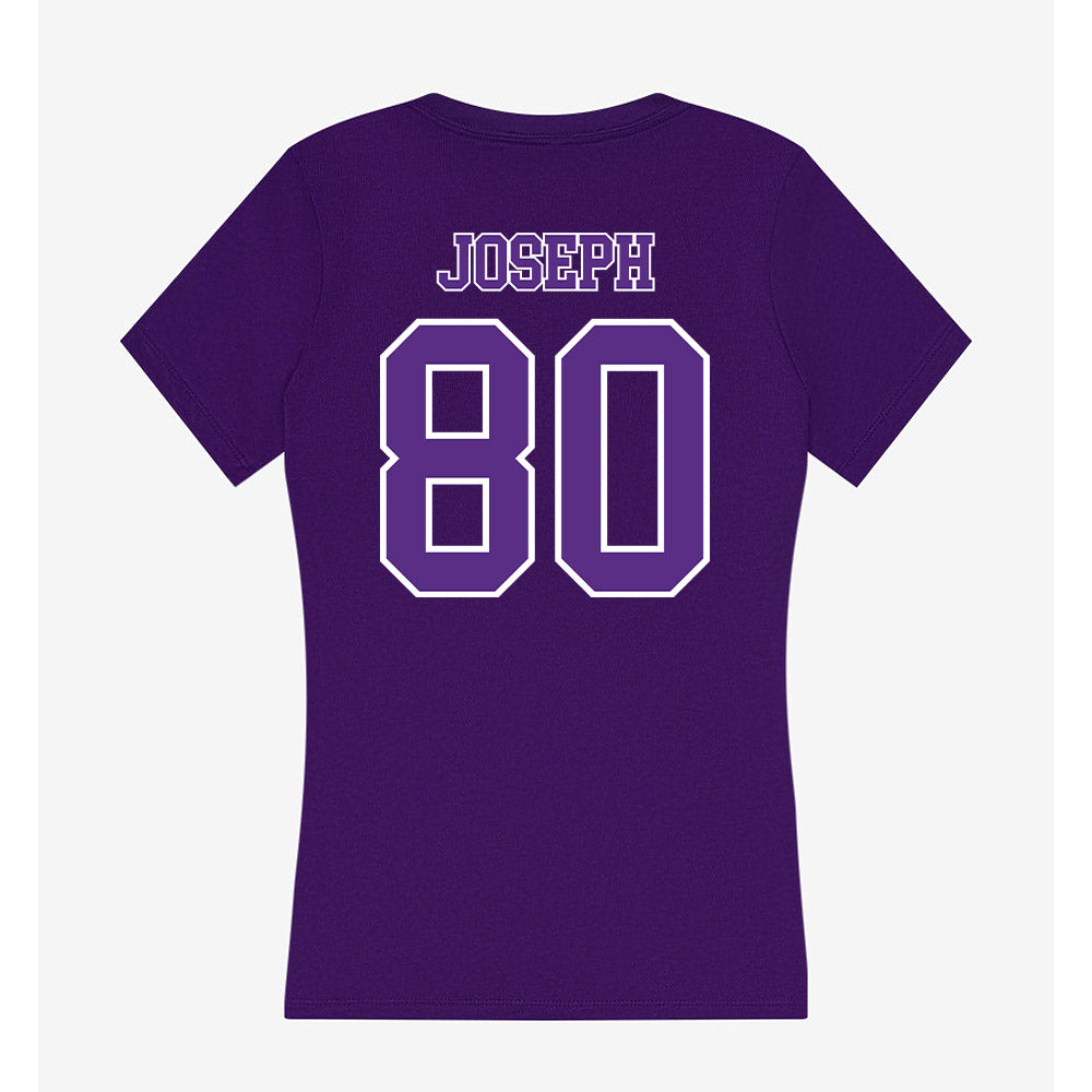 Central Arkansas - NCAA Football : Aidan Joseph - Women's V-Neck T-Shirt-1