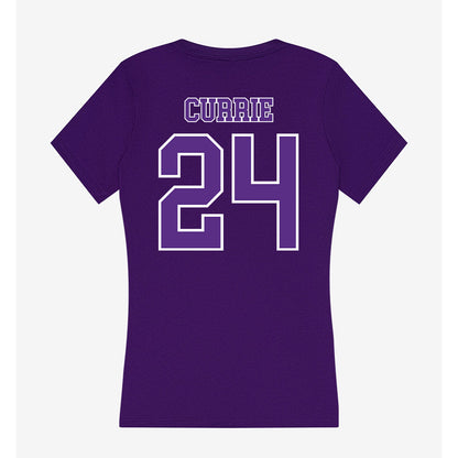 Central Arkansas - NCAA Softball : Sarah Currie - Women's V-Neck T-Shirt-1