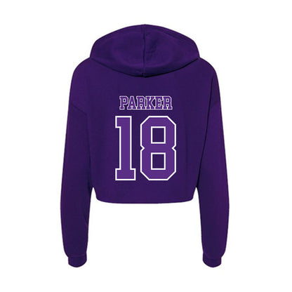 Central Arkansas - NCAA Softball : Reese Parker - Women's Crop Fleece Hoodie-1