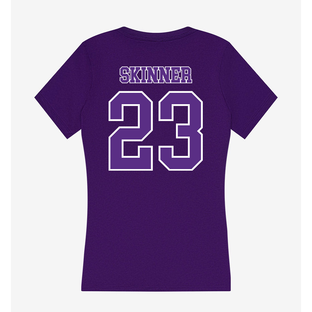 Central Arkansas - NCAA Women's Volleyball : Sophie Skinner - Women's V-Neck T-Shirt-1
