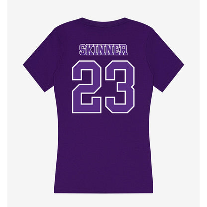 Central Arkansas - NCAA Women's Volleyball : Sophie Skinner - Women's V-Neck T-Shirt-1