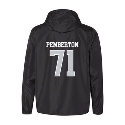CCSU - NCAA Football : Ryan Pemberton - Windbreaker-1