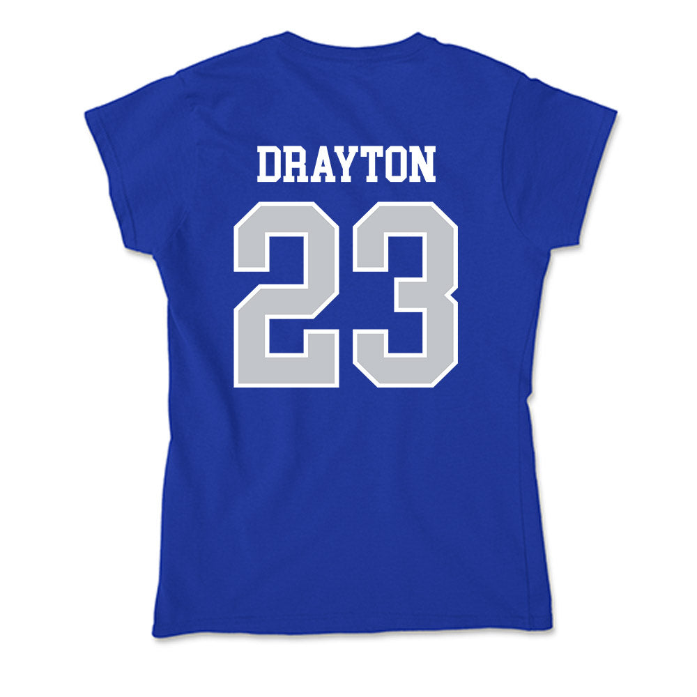 CCSU - NCAA Men's Soccer : Ryan Drayton - Soft Style Women’s T-Shirt-1