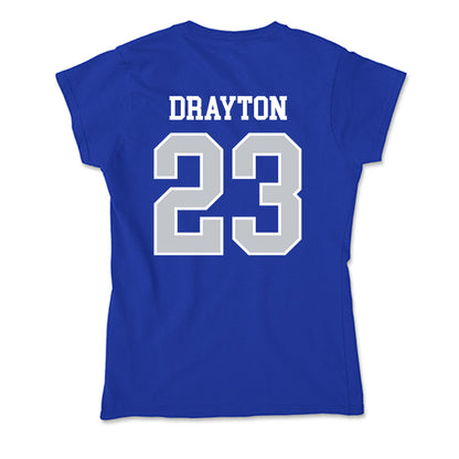 CCSU - NCAA Men's Soccer : Ryan Drayton - Soft Style Women’s T-Shirt-1