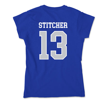 CCSU - NCAA Women's Volleyball : Aubrey Stitcher - Soft Style Women’s T-Shirt-1