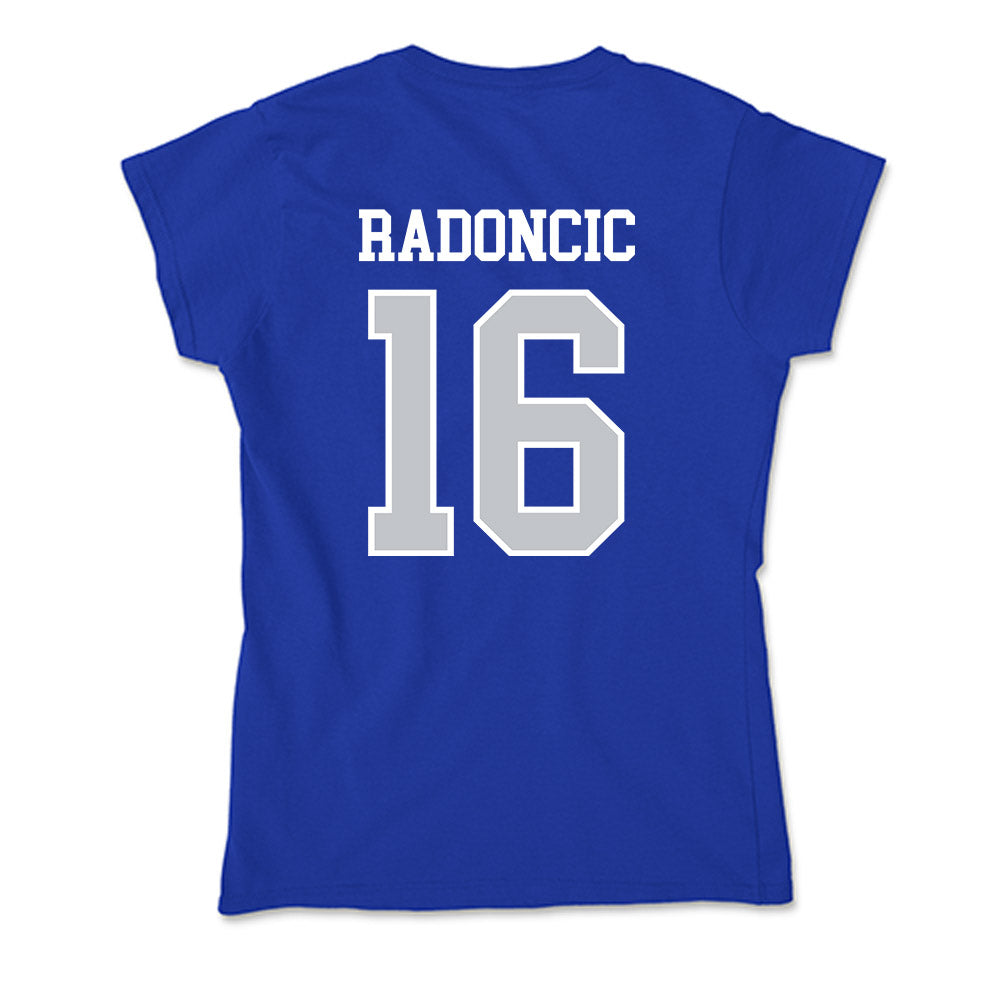 CCSU - NCAA Women's Soccer : emma radoncic - Soft Style Women’s T-Shirt-1