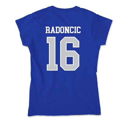 CCSU - NCAA Women's Soccer : emma radoncic - Soft Style Women’s T-Shirt-1
