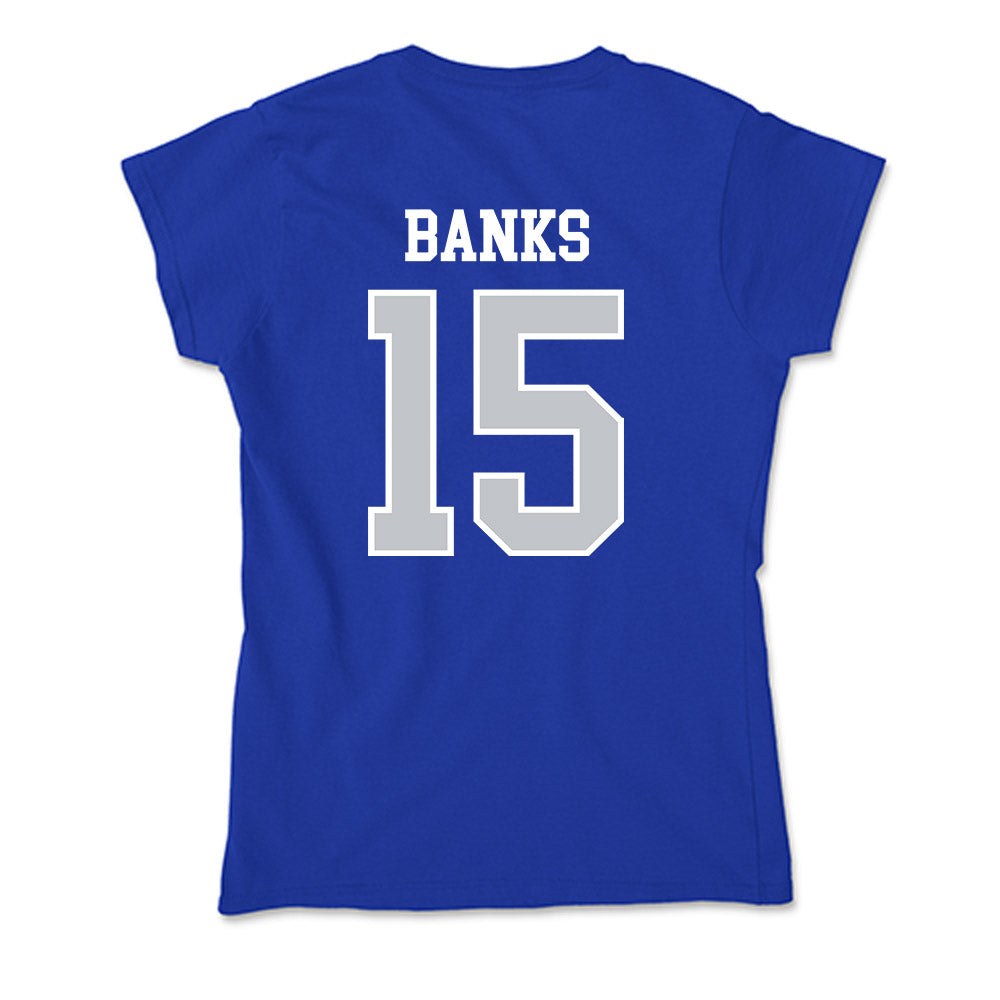 CCSU - NCAA Football : Carter Banks - Soft Style Women’s T-Shirt-1