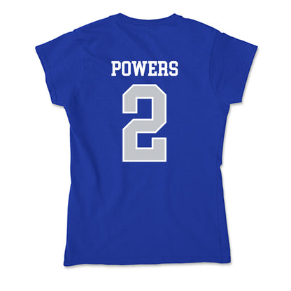 CCSU - NCAA Women's Soccer : Riley Powers - Soft Style Women’s T-Shirt-1