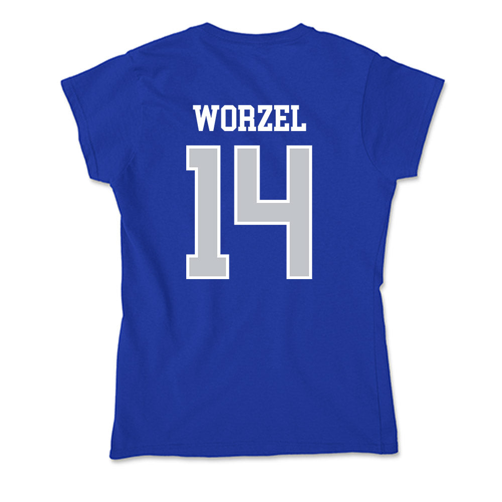CCSU - NCAA Baseball : Zach Worzel - Soft Style Women’s T-Shirt-1