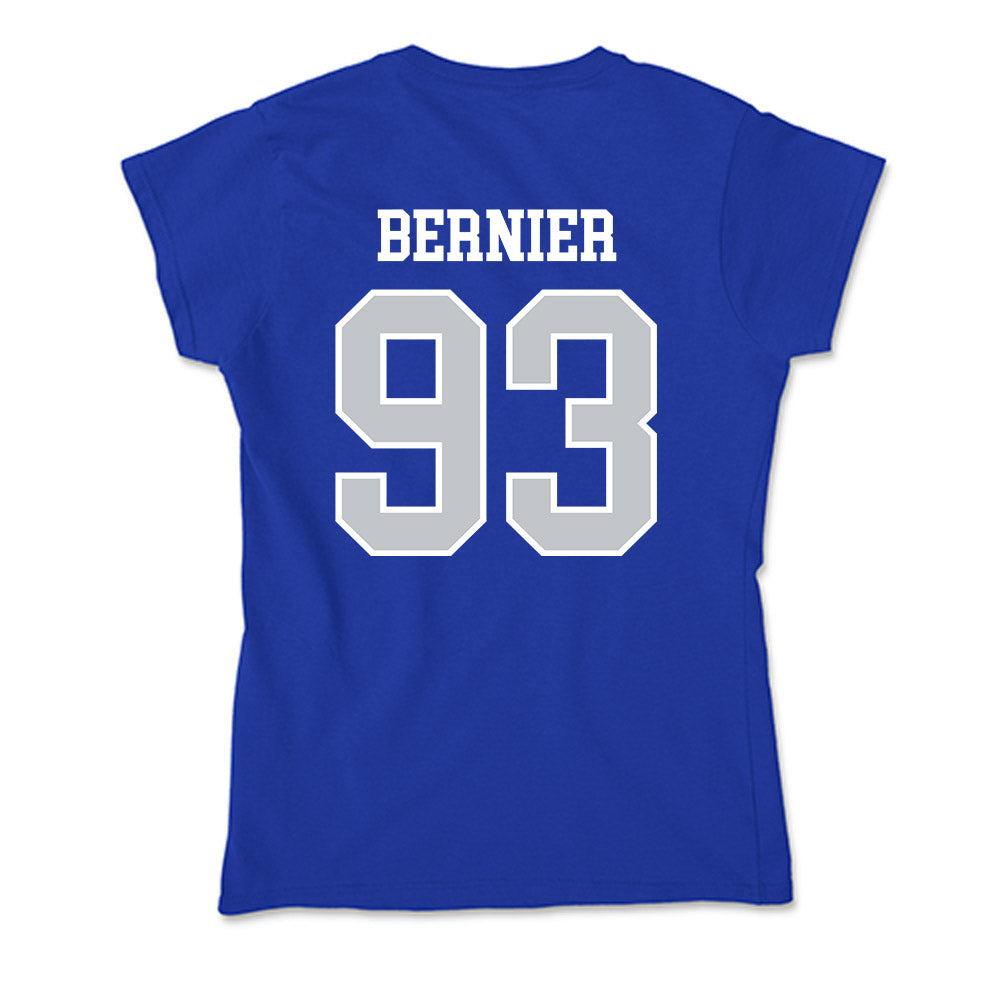 CCSU - NCAA Football : Colby Bernier - Soft Style Women’s T-Shirt-1