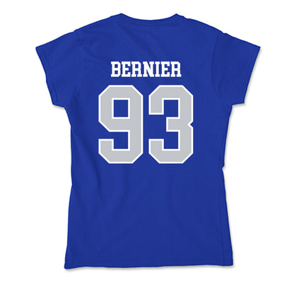 CCSU - NCAA Football : Colby Bernier - Soft Style Women’s T-Shirt-1