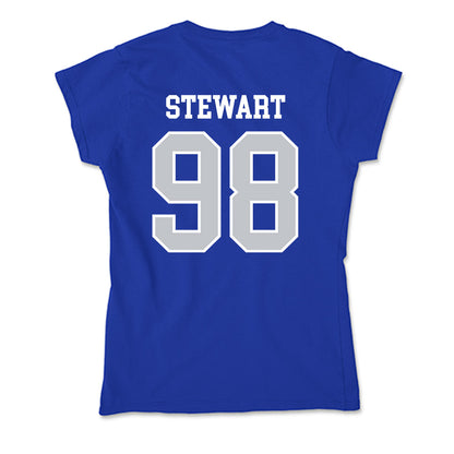 CCSU - NCAA Softball : McKenna Stewart - Soft Style Women’s T-Shirt-1